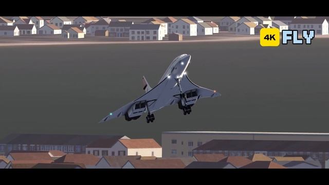 Concorde LANDING IN Boston | Aerofly Fs Global 2024 - Ios And Android Mobile Gameplay смотреть онлайн