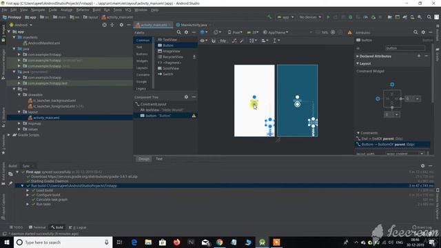 Android studio:- first app (emulator problem for amd processor) смотреть онлайн