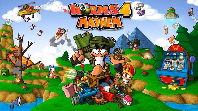 Worms 4 Mayhem Soundtrack - Construction 2 смотреть онлайн