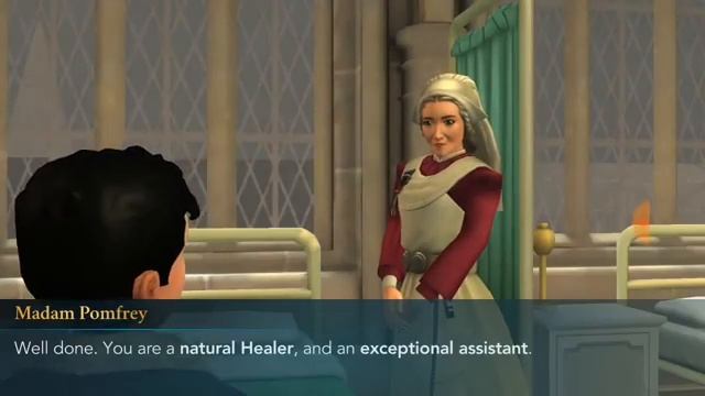 Learning episkey for the first time in Harry Potter Hogwarts Mysteries android gameplay смотреть онлайн