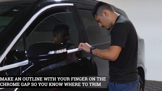 2021 Cadillac XT6 Side Door Chrome Delete Install