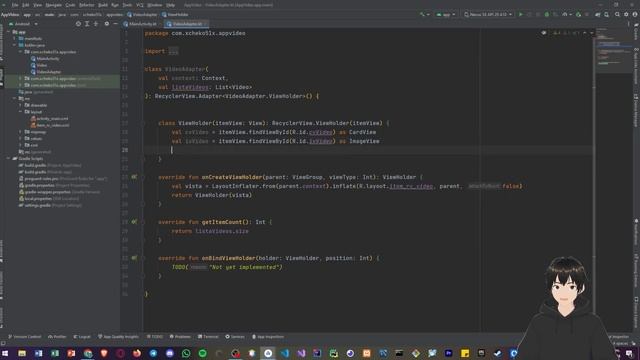 VideoApp (Miniatura, Titulo y URL) con Kotlin y Android Studio смотреть онлайн