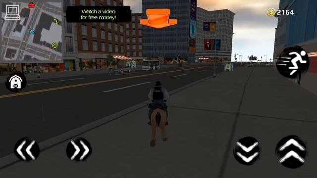 Mounted Police Horse 3D Android Gameplay (Horse Game) смотреть онлайн