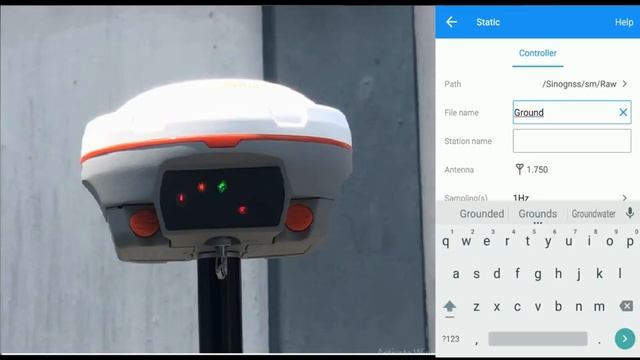 GNSS TUTORIAL - COMNAV N3 STATIC DATA LOGGING ON CONTROLLER USING SURVEY MASTER ANDROID SOFTWARE смотреть онлайн