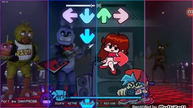 fnf vs fnaf 1 week bonnie android gama baja (no link) смотреть онлайн