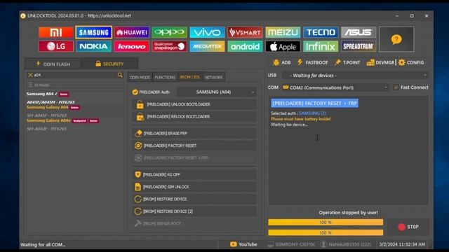 Samsung A04 Frp Unlock | A04 Bypass | Unlock Tool смотреть онлайн