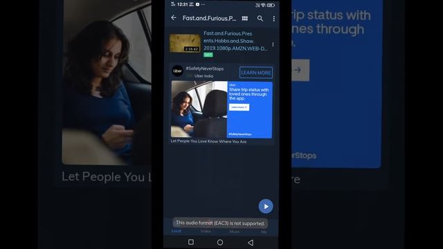 Solve issue of audio (ACC, AC3,etc) is not supported in MX Player. With Proof смотреть онлайн