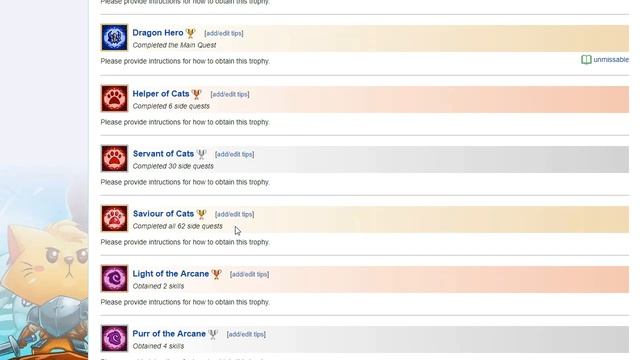 Cat Quest Trophy List - First Impressions смотреть онлайн