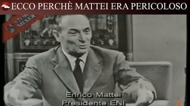 Perché Enrico Mattei era considerato così pericoloso? смотреть онлайн