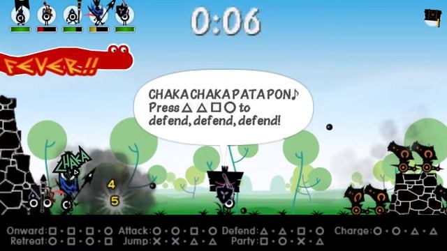 Patapon 3 - Patapon Training Grounds смотреть онлайн