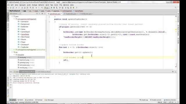 How to make a 2D game for Android - Episode 7 (Borders) смотреть онлайн