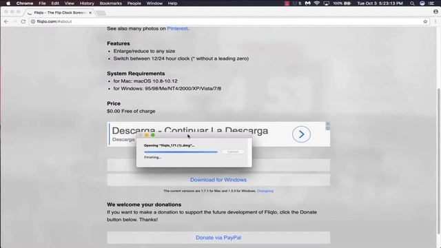 Flicker Clock Screen Saver Installation Tutorial | MAC & WINDOWS | 2017 смотреть онлайн