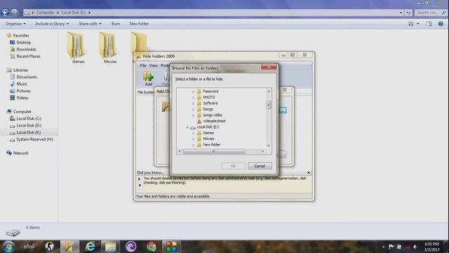 how to hide and lock folder in windows 7,XP,vista and mac смотреть онлайн