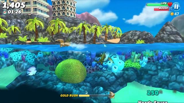 EPIC SUMMER VACATION GONE WRONG | HUNGRY SHARK WORLD | FUNNY MOMENTS | ANDROID смотреть онлайн