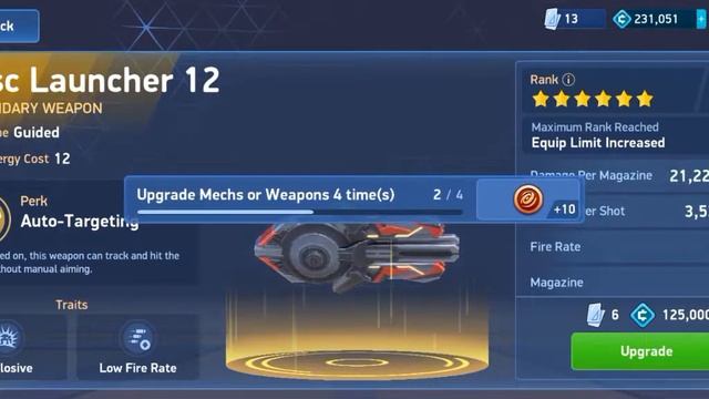 today i am upgrade my disc launcher 12😍😍🔥🔥#mecharena смотреть онлайн