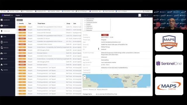 SENTINEL ONE Presentación Comercial - Nuevo agente para iOS, Android y nuevos servicios смотреть онлайн