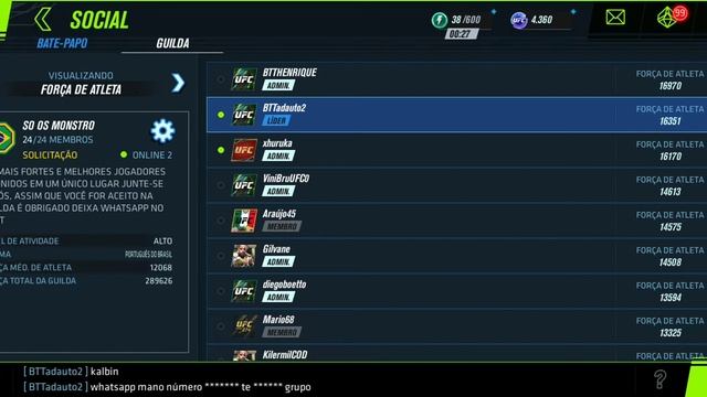 tutorial UFC 2 Mobile Como subir nível de força de atletas dicas de como progredir Bttadauto2 🤜🏼🤛🏼 смотреть онлайн