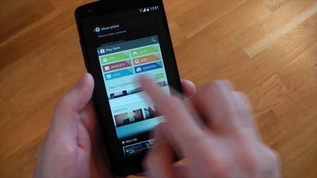 Nexus 5 - Paranoid Android 4.5 Alpha 1 - Redesigned Recents смотреть онлайн