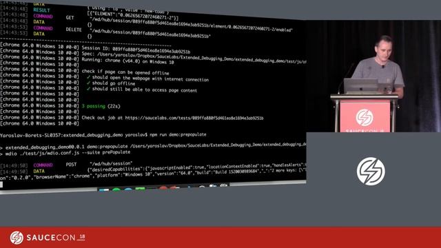 Extended Debugging at Sauce Labs: Get Your Hands On A New Set Of Commands For Debugging Your Tests смотреть онлайн
