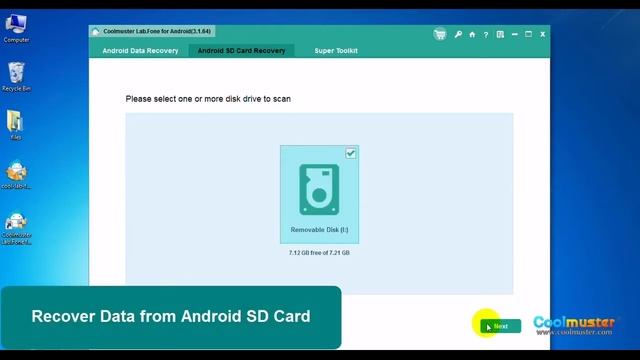 Coolmuster Lab.Fone for Android: Recover Data from Android SD Card смотреть онлайн