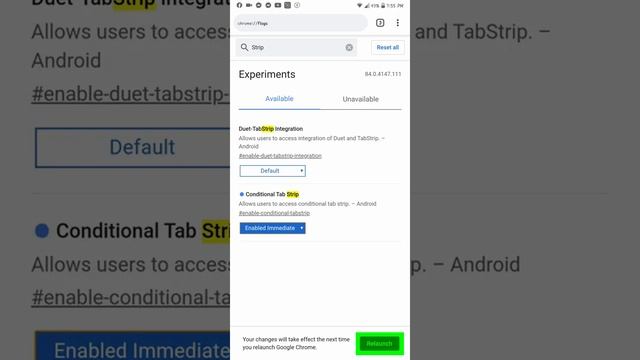 New Hidden Chrome Feature - How to Enable - Android - Tab Strip смотреть онлайн