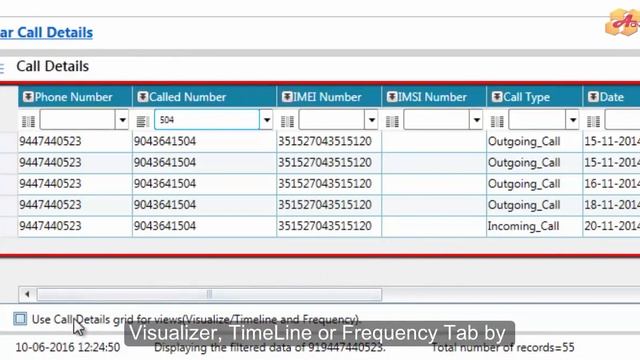Advik Call Data Record Analyzer [Part2]: Call Detail Grid As Datasource смотреть онлайн