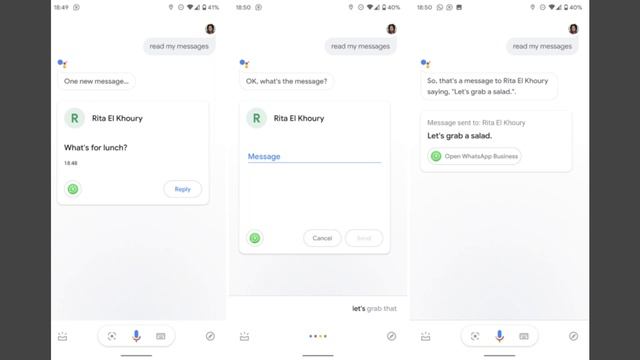Google Assistant Puede Leer Tus Mensajes De WhatsApp , Facebook y Telegram / Android Beta Tv смотреть онлайн
