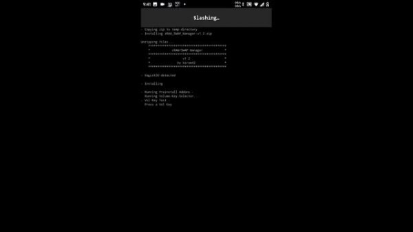 z-RAM/SWAP Manager Installation Magisk Module