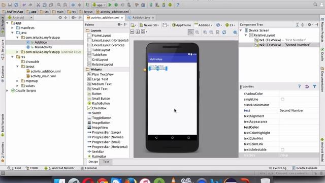 Addition of 2 Numbers in Android Part 2 смотреть онлайн