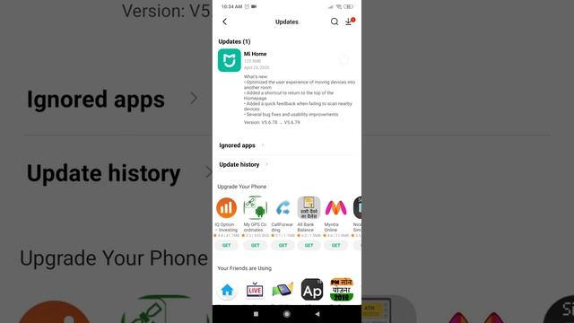 Xiaomi Mi Home Android application latest version v5.6.79 on Xiaomi Redmi Note 8 Pro смотреть онлайн