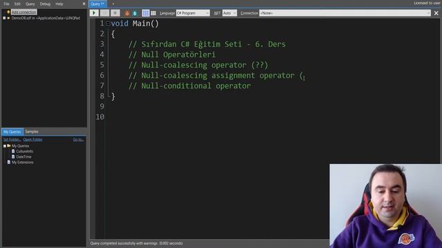 Sıfırdan C# Programlama Eğitim Seti - 6. Ders смотреть онлайн
