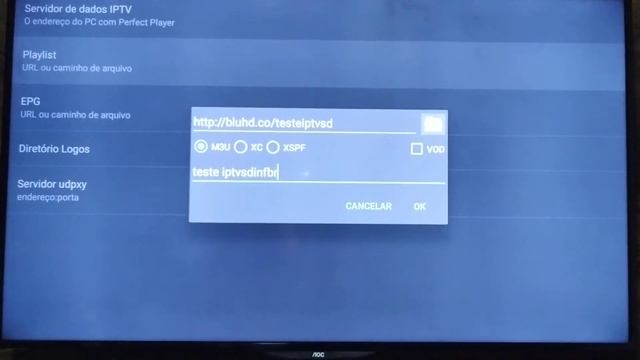 CONFIGURAÇÃO E DEMONSTRAÇÃO IPTV NO PERFECT PLAYER SERVIDOR TOP 2019 IPTVSDINFBR смотреть онлайн