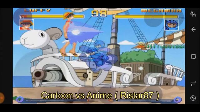 - Cartoon Vs Anime Mugen Android ( Ristar87 ) - V.0.3