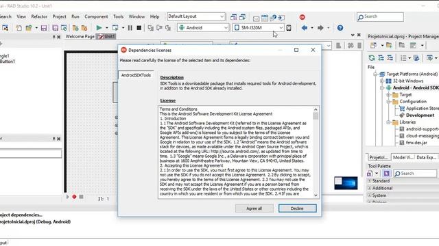 Curso de Delphi Mobile - Aula 07 - Mostrando celular para compilar смотреть онлайн