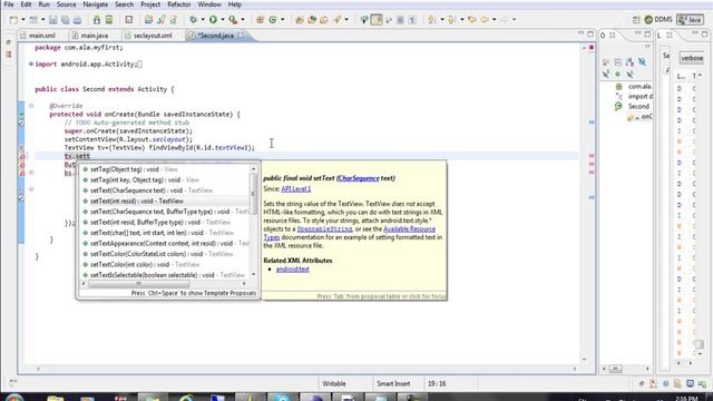 Android - Passing Data between an Activity смотреть онлайн