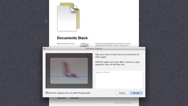 Mac OS X Lion Signature Capture смотреть онлайн