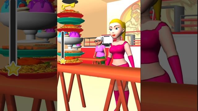 Eat Challenge - Fat Rush Battle | Burger and Steak Eating Contest | android gameplay #4 смотреть онлайн