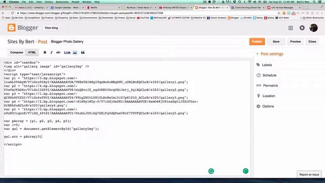 Blogger Photo Gallery - Part 1 смотреть онлайн
