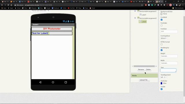 How to create an app for measuring the light intensity(lux) using android mobiles - MIT App Invento смотреть онлайн