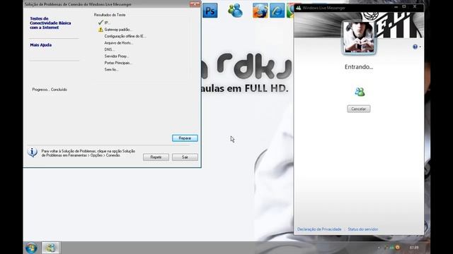 Video Aula - Resolva o Erro do Msn смотреть онлайн