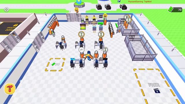 Police Station - Gameplay Walkthrough Part 2 Police Commander DEA Room Unlocked (iOS,Android) смотреть онлайн