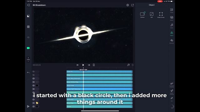 I created the Black Hole in Alight Motion смотреть онлайн