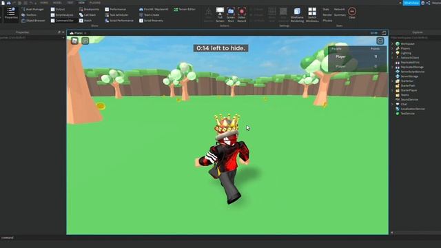 How to create a game in 5 minutes (ROBLOX STUDIO 2021 source code is in description) смотреть онлайн