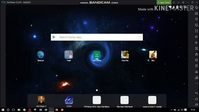 EMULATOR ANDROID NOOX PLAYER UNTUK PC (WINDOWS 10) смотреть онлайн