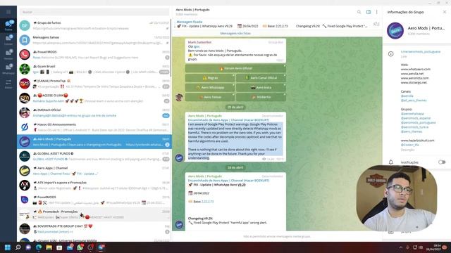 Google Play Protect acusando whatsapp modificado - o que é e como resolver смотреть онлайн