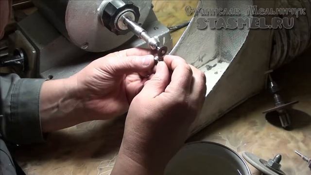 Штампованные коронки. Зубной мост. Обработка моста после примерки. Полировка. смотреть онлайн