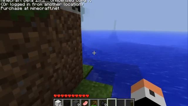 [Let's play Minecraft Rus] #1 Первая ночь смотреть онлайн