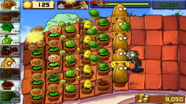 Plants vs. Zombies - Survival - Roof (Android Gameplay HD) Ep.60 смотреть онлайн