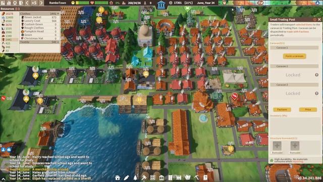 Settlement Survival [ #11 ] - กองคาราวานใหม่ค้าขายรัว ๆ смотреть онлайн