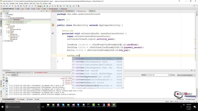 Android Studio Tutorial - Credit Card Form смотреть онлайн